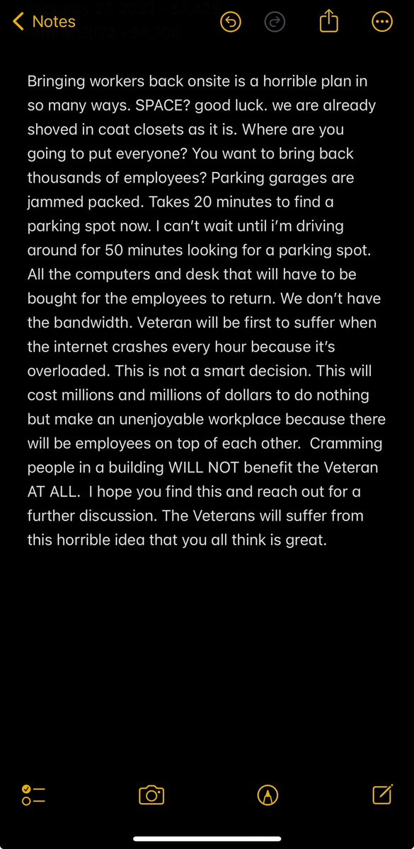 Jesse045's tweet photo. @SecVetAffairs @DeptVetAffairs @POTUS Horrible decision. Doesn’t benefit Veteran in any way. https://t.co/ngXBZu4J4G