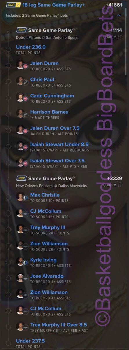 BIG BOARD BETS tweet media