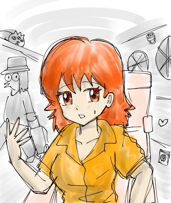 FF様のたまりん(@tamabura )さんの絵8枚から私が勝手に発想した(ご許可済)冒険(?)短編「やっと乗った新幹線が ちょっと変」でございます📖😺✨まずは前半の4枚😆よろしくお願いいたします☺️

やっと乗った新幹線が ちょっと変
https://t.co/jtaJC29j9E 