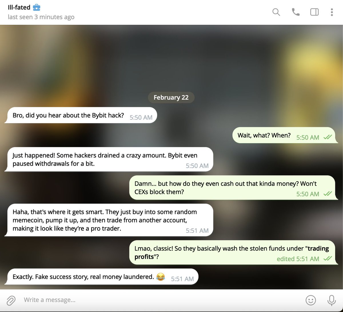 Bro just explained how hackers wash stolen funds 💀