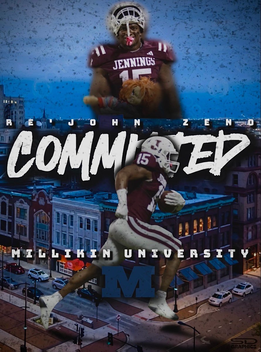 ReโJohn_Zeno๐ซ๐ฉถ (@rejohnzeno15) on Twitter photo After a great conversation with coach <a href="/BraylonWillis/">Braylon Willis</a> I am blessed and honored to be %110 committed to Millikin university ๐๐ค After a great conversation with coach <a href="/BraylonWillis/">Braylon Willis</a> I am blessed and honored to be %110 committed to Millikin university ๐๐ค