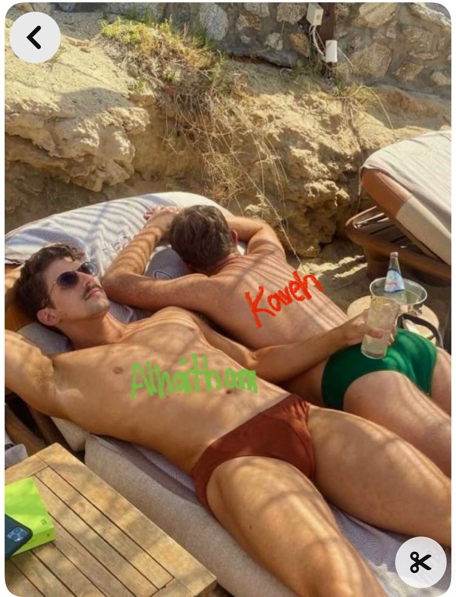 bluehighwriter's tweet photo. Need someone better than me at art to draw this. For some reason this suits them so well 😂
#haikaveh
#kaveh
#althaitham https://t.co/AUUKySu48o