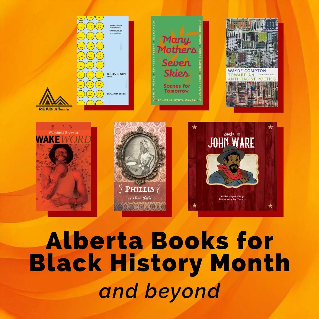 Read Alberta (@wereadab) on Twitter photo For Black History Month and beyond, check out these 6 Alberta-published books. Featuring a children’s book, several poetry collections, and more! buff.ly/4301rFJ
<a href="/fhbooks/">Freehand Books</a>
@frontenachouse
<a href="/UAlbertaPress/">UAlberta Press</a>
<a href="/UCalgaryPress/">UCalgaryPress</a>
@NeWestPress
<a href="/RedBarnBooksCA/">RedBarnBooks.ca</a> For Black History Month and beyond, check out these 6 Alberta-published books. Featuring a children’s book, several poetry collections, and more! buff.ly/4301rFJ
<a href="/fhbooks/">Freehand Books</a>
@frontenachouse
<a href="/UAlbertaPress/">UAlberta Press</a>
<a href="/UCalgaryPress/">UCalgaryPress</a>
@NeWestPress
<a href="/RedBarnBooksCA/">RedBarnBooks.ca</a>