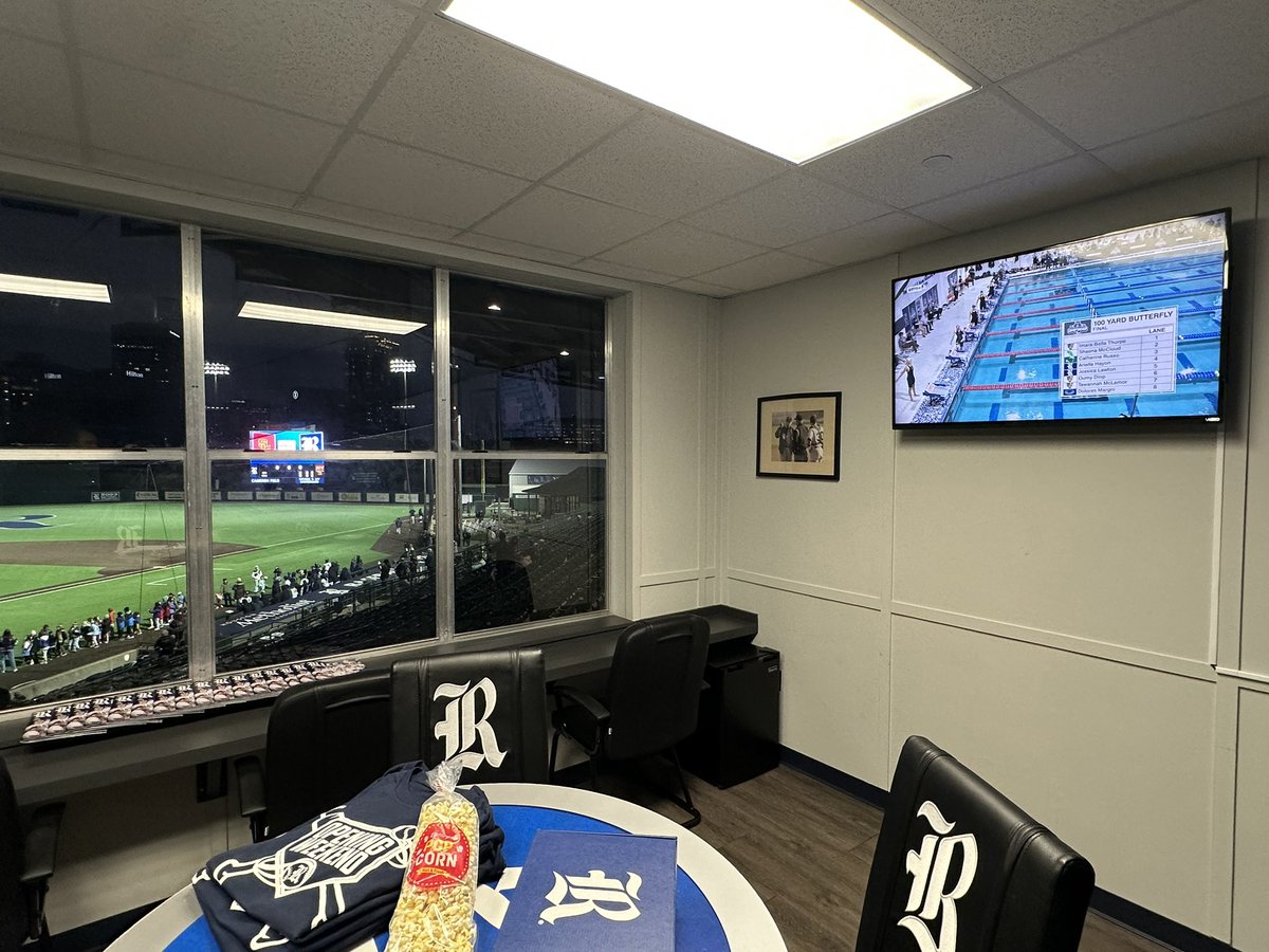 Tommy McClelland (@tmcclelland) on Twitter photo Nothing like watching <a href="/RiceSwimDive/">Rice Swimming & Diving</a> at the <a href="/American_Conf/">The American</a> championships on tv while also watching <a href="/RiceBaseball/">Rice Baseball</a> at Reckling Park! #GoOwls👐 Nothing like watching <a href="/RiceSwimDive/">Rice Swimming & Diving</a> at the <a href="/American_Conf/">The American</a> championships on tv while also watching <a href="/RiceBaseball/">Rice Baseball</a> at Reckling Park! #GoOwls👐