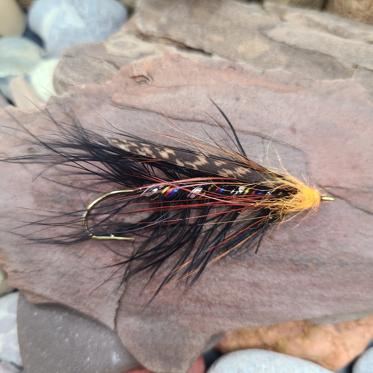 The Dallas, size 2, Daiichi 2371 Wet Fly Hook. #salmon #speyflies #hardy