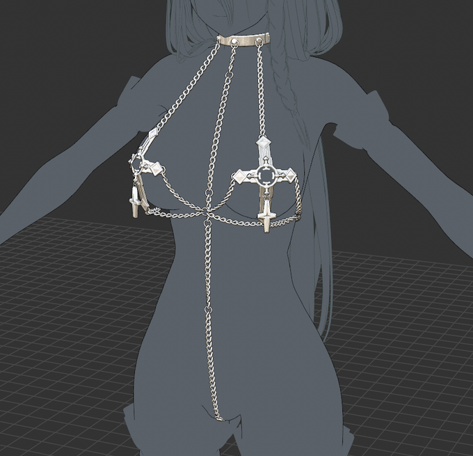 アンネリッタちゃんの服
セクシー改造例
#黒柚式 