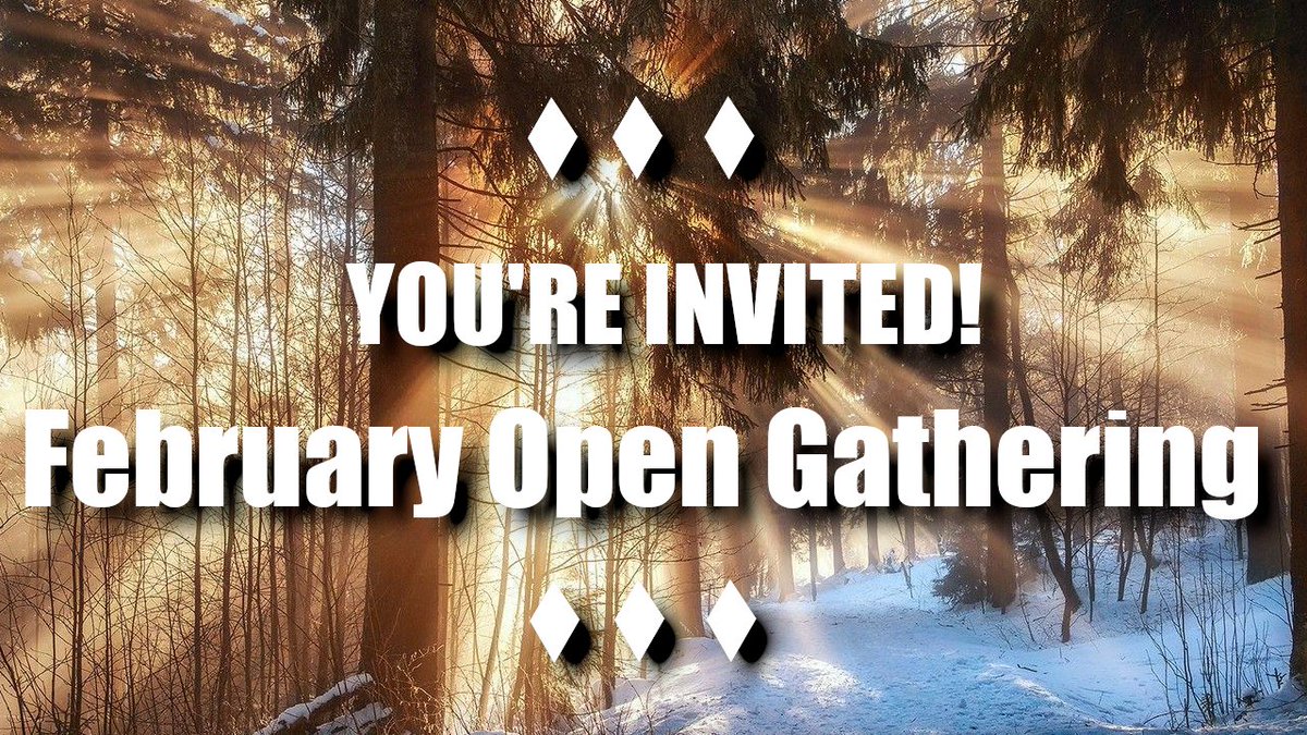 We warmly invite you to experience tomorrow’s Open Gathering with us. Come step into this one-of-a-kind space—we guarantee you won’t find anything else like it!

The event starts at: 10am US Central / 4pm UK time

Register here: us02web.zoom.us/meeting/regist…