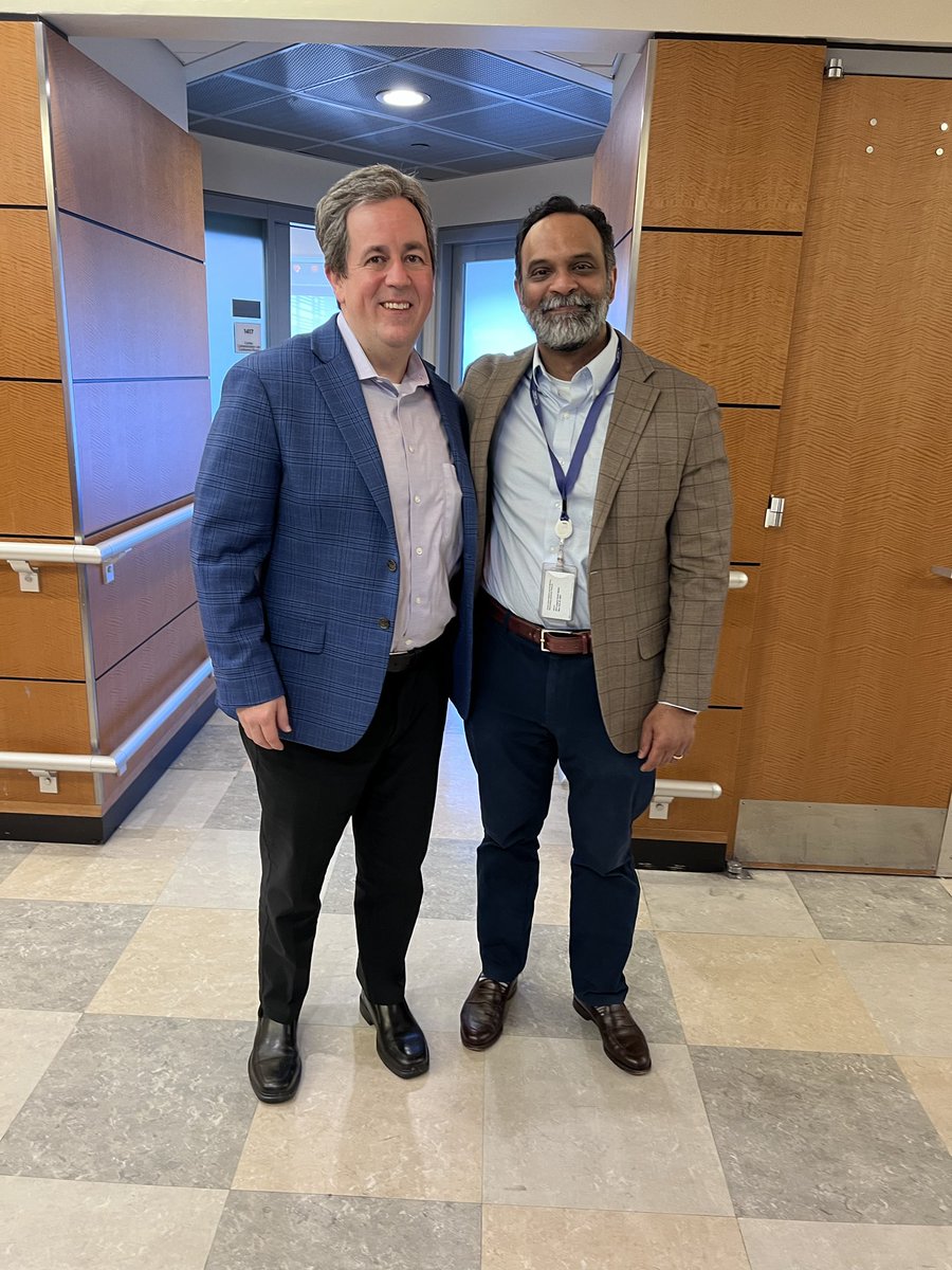 Sunil V. Rao (@svraomd) on Twitter photo What a huge treat to have <a href="/texhern/">Adrian “WE NEED RCTS!” Hernandez</a> visit <a href="/nyulangone/">NYU Langone Health</a>!
Inspiring to hear his projections for the future of healthcare & research & how we can leverage technology/AI to help patients & physicians.
<a href="/glennfishman/">Glenn Fishman</a> <a href="/BinitaShahMD/">Binita Shah</a> <a href="/DCRINews/">Duke Clinical Research Institute</a> What a huge treat to have <a href="/texhern/">Adrian “WE NEED RCTS!” Hernandez</a> visit <a href="/nyulangone/">NYU Langone Health</a>!
Inspiring to hear his projections for the future of healthcare & research & how we can leverage technology/AI to help patients & physicians.
<a href="/glennfishman/">Glenn Fishman</a> <a href="/BinitaShahMD/">Binita Shah</a> <a href="/DCRINews/">Duke Clinical Research Institute</a>