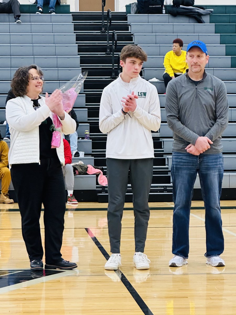 Thank you to our basketball seniors.