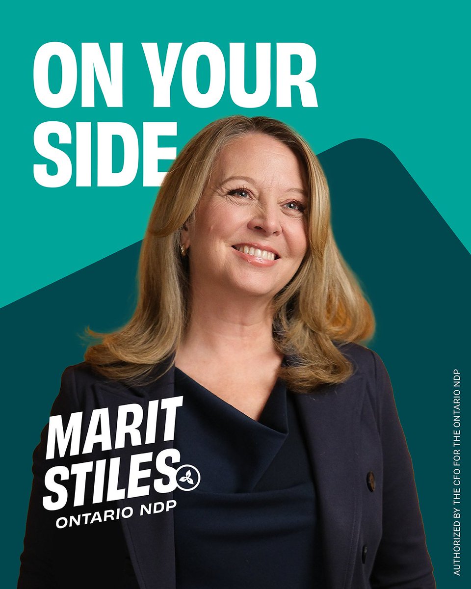 Ontario NDP tweet media