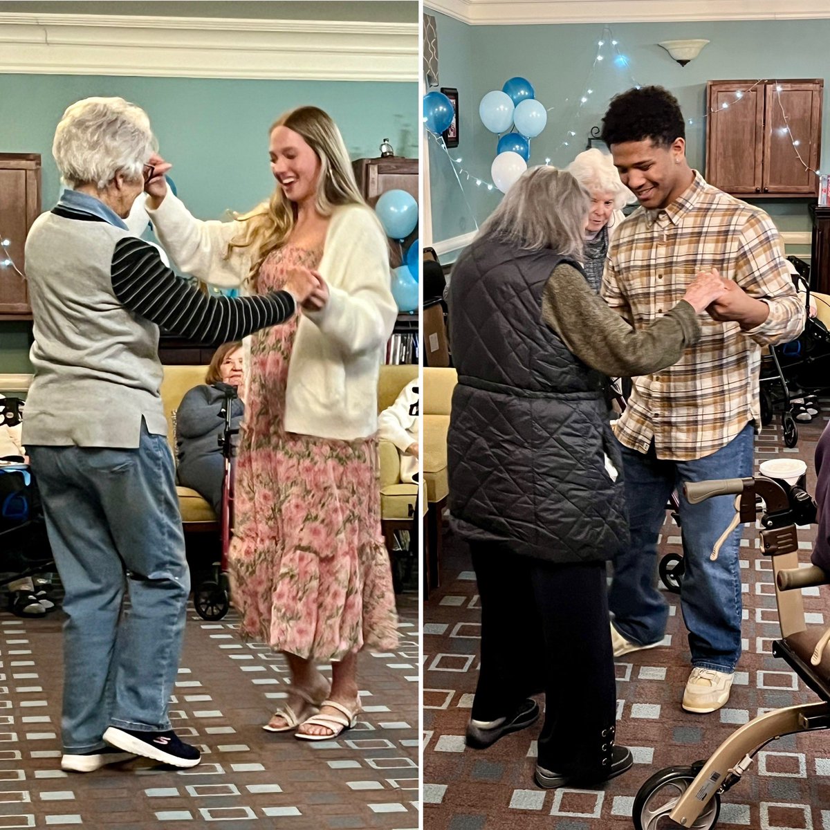 Bragging on my wife <a href="/BevyGood/">Bev Sparks</a>’s Oak Ridge students. 

For a school project, they decided to host a “Senior Prom” for residents at a local assisted living facility. 

Dancing to oldies, snacks, cards, photo shoot, bingo and a lot of smiling “seniors.” <a href="/ORSchools/">Oak Ridge Schools</a> <a href="/ORS_CCTE/">Oak Ridge CCTE</a>