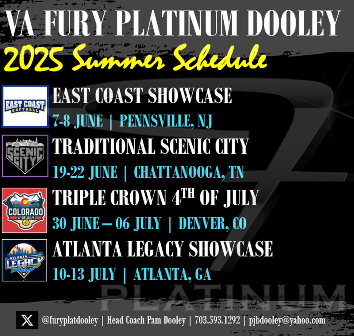 🚨🚨 Schedule Drop 🚨🚨