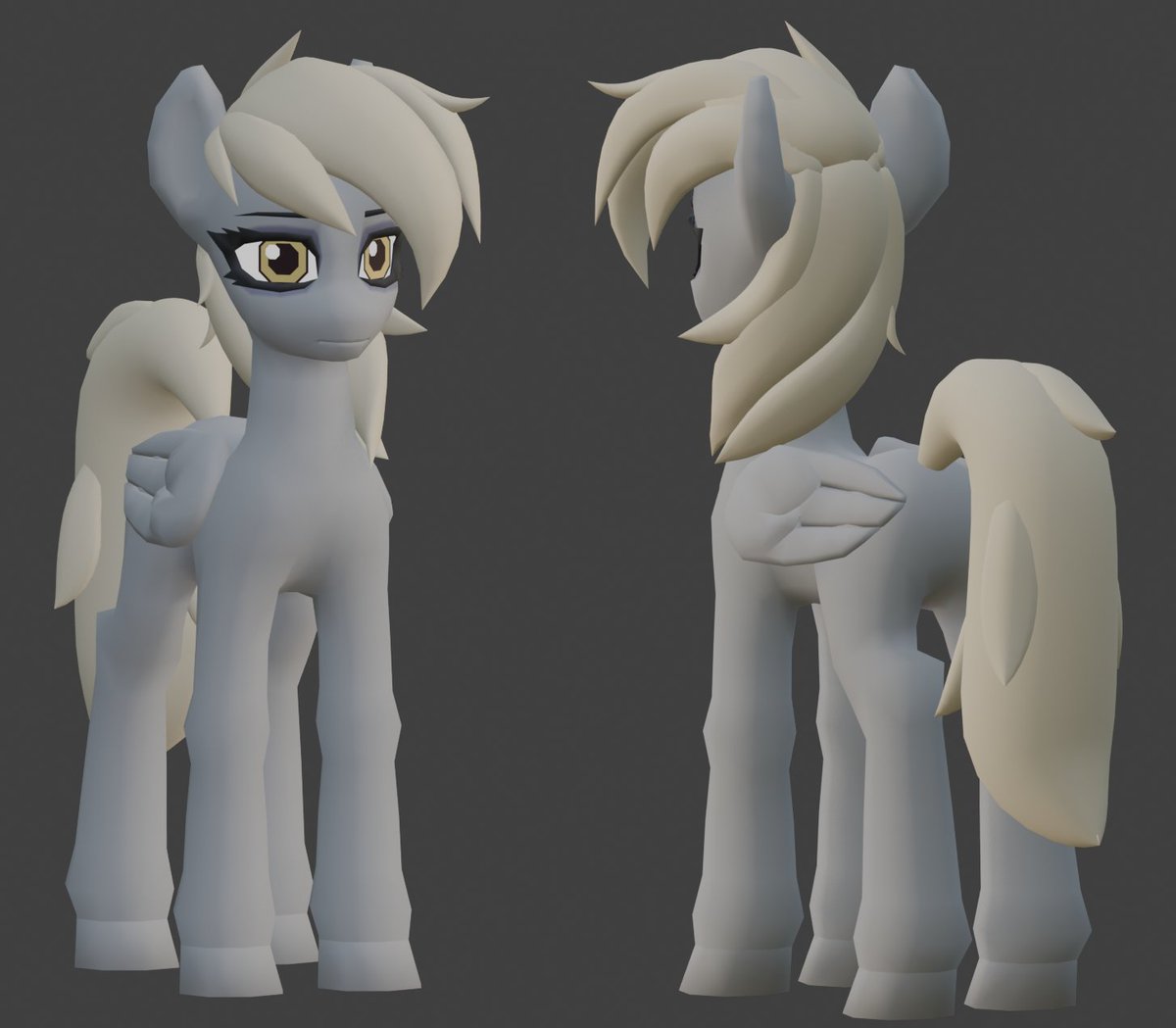 3D Derpy WIP