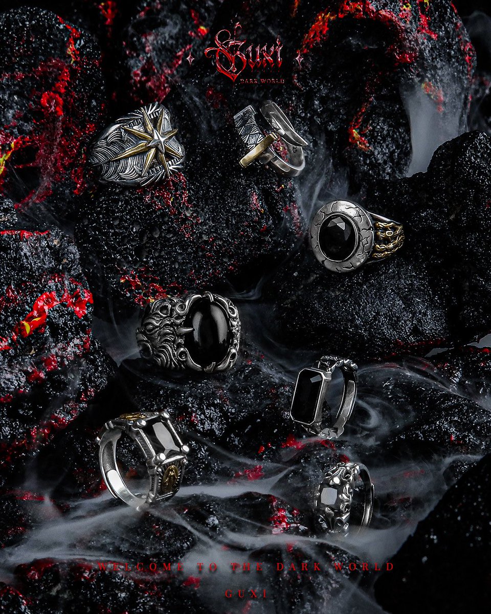 guxi_club's tweet image. Echoes of a Lost World

Deep, bold, ancient—these rings embody the essence of forgotten eras. The powerful depth of black onyx intertwines with the elegant luster of 925 sterling silver, each piece telling a story of mystery. 
#blackonyxring #silverring #personalizedring #GUXI