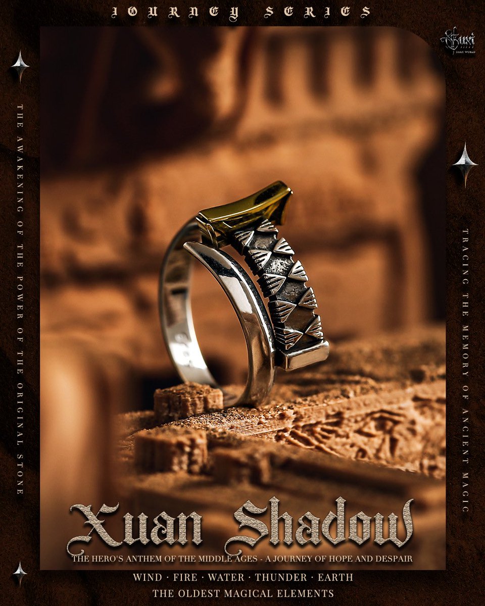 guxi_club's tweet image. Echoes of a Lost World

Deep, bold, ancient—these rings embody the essence of forgotten eras. The powerful depth of black onyx intertwines with the elegant luster of 925 sterling silver, each piece telling a story of mystery. 
#blackonyxring #silverring #personalizedring #GUXI