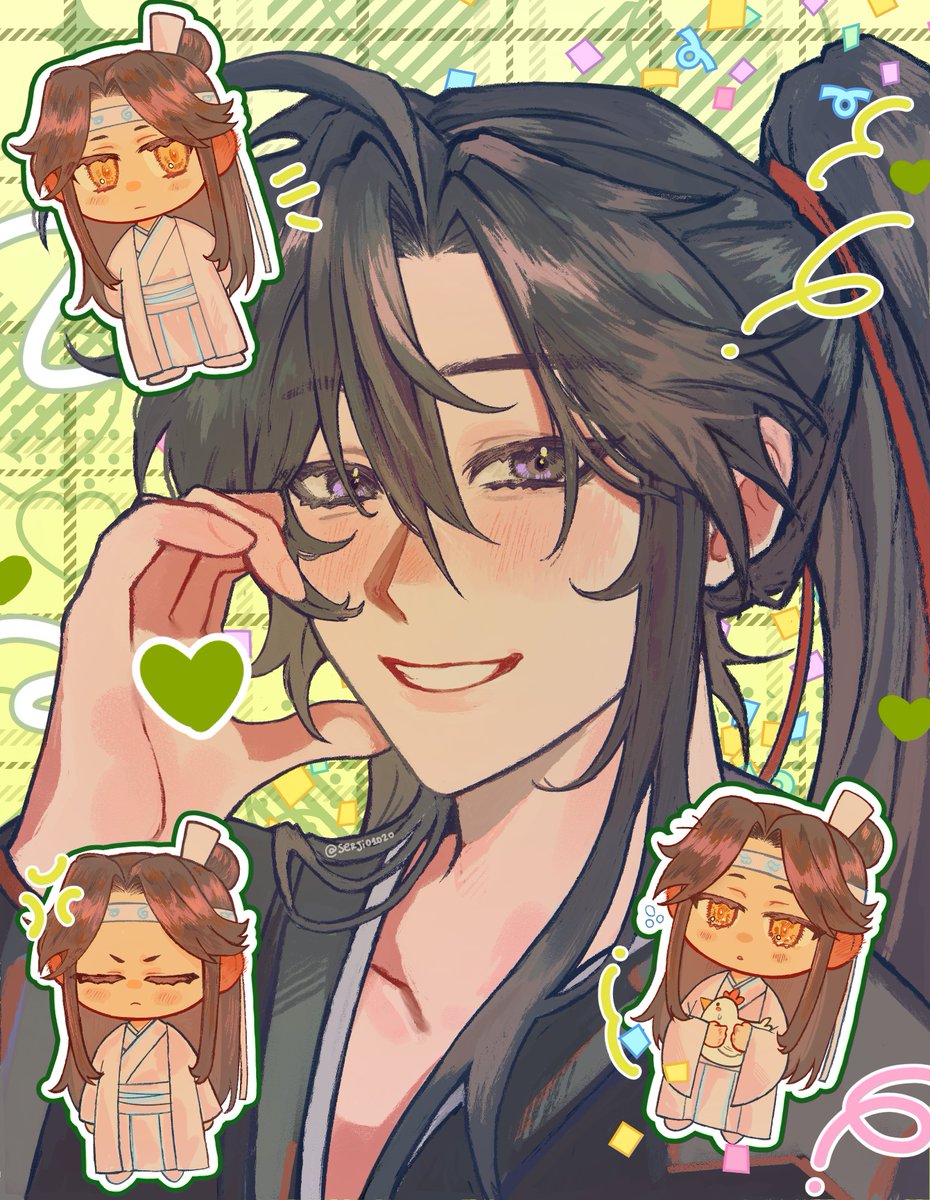 customizable c0mm idea ft. wangxian:D
more info below!
#MDZS
