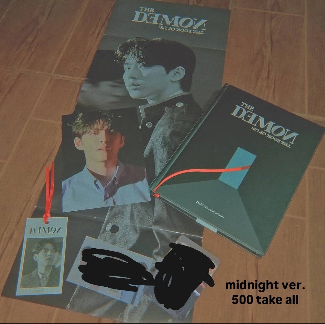 dowooniverse__'s tweet photo. WTS/LFB

day6 6th mini album tbou: the demon

500 per set, take all

midday and midnight ver.

can do meetup later at araneta if interested

rfs: need funds, declutter 

#DAY6 #Day6inManila #DAY6_3RD_WORLDTOUR https://t.co/24FZHxAD7h