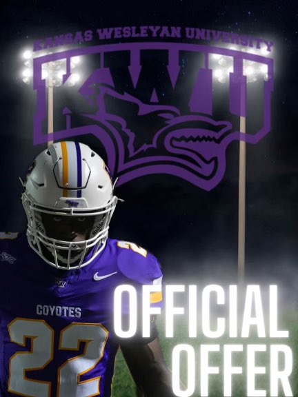 Gavin Sieverding (@gavinsieverding) on Twitter photo After a great conversation with <a href="/Coach_Blah/">Benjamin Blahauvietz</a>, Iβm blessed to receive an offer from Kansas Wesleyan! #AGTG
<a href="/CoachBuhler/">Mitch Buhler</a> <a href="/TritonNation/">Iowa Central Football</a> After a great conversation with <a href="/Coach_Blah/">Benjamin Blahauvietz</a>, Iβm blessed to receive an offer from Kansas Wesleyan! #AGTG
<a href="/CoachBuhler/">Mitch Buhler</a> <a href="/TritonNation/">Iowa Central Football</a>