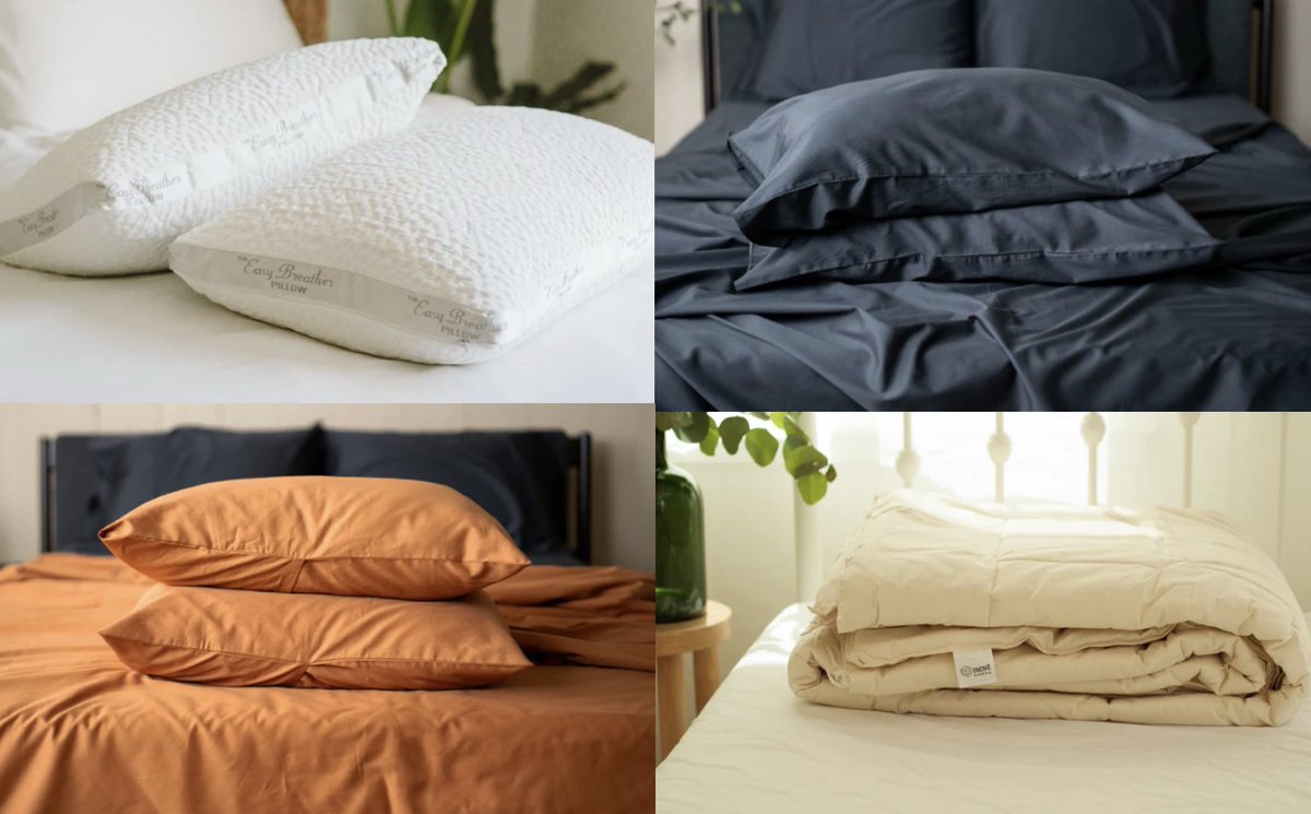 It's GoodBed giveaway time again! Enter by 3/23 for a chance to #win a FREE sleep bundle from <a href="/nestbedding/">Nest Bedding</a> and <a href="/goodbed/">GoodBed</a>! Includes: 2 pillows, 1 comforter, 1 duvet set, 1 sheet set. 

➡️ Details &amp; Entry here:  goodbed.com/giveaways/