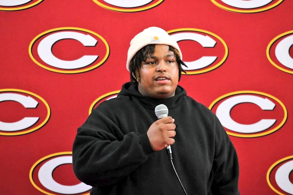 Chandler Wilson (OL) from Clarke Central High School (GA) signed with Kentucky State University
