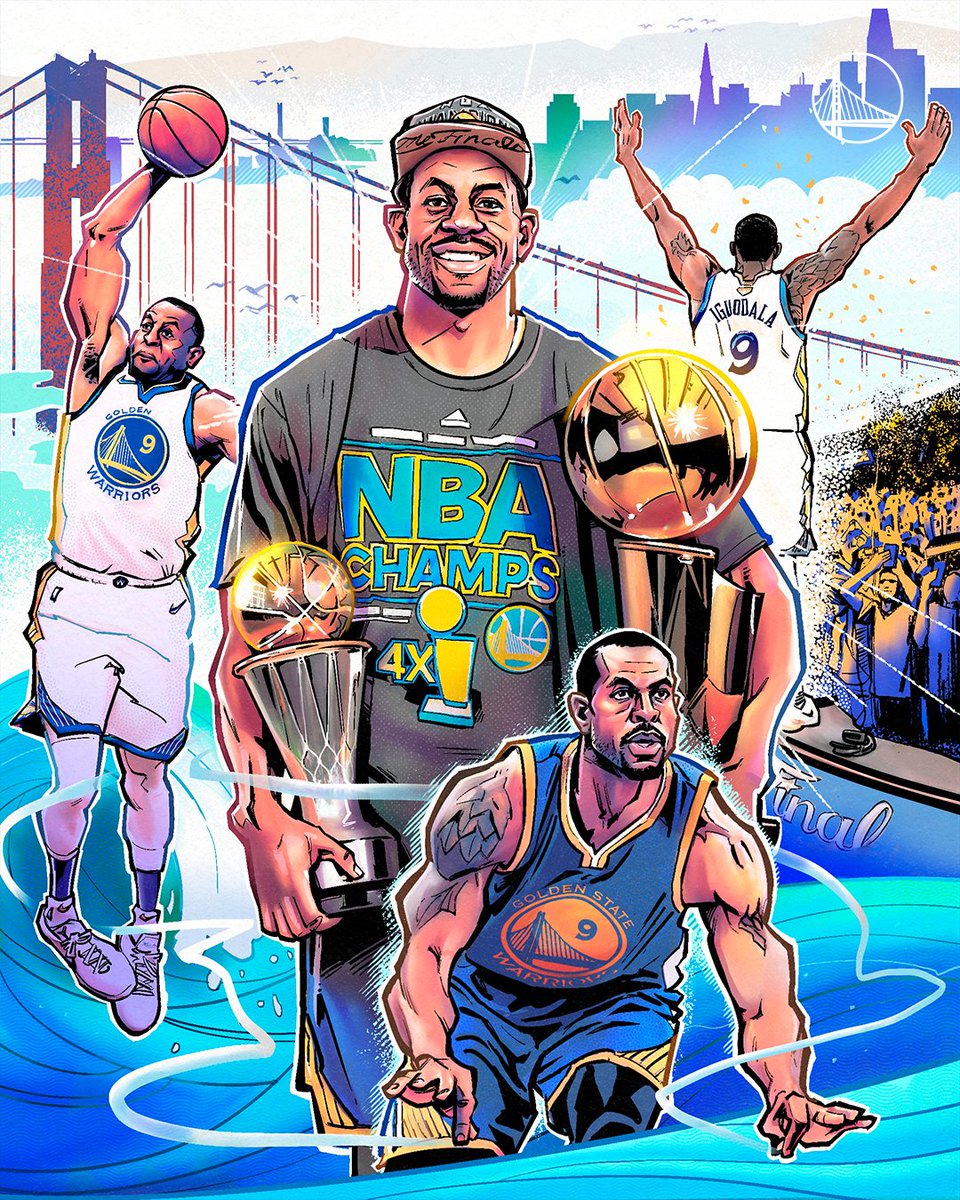 warriors's tweet image. TOMORROW.

#DubNation, are you ready to raise No. 9 to the rafters?