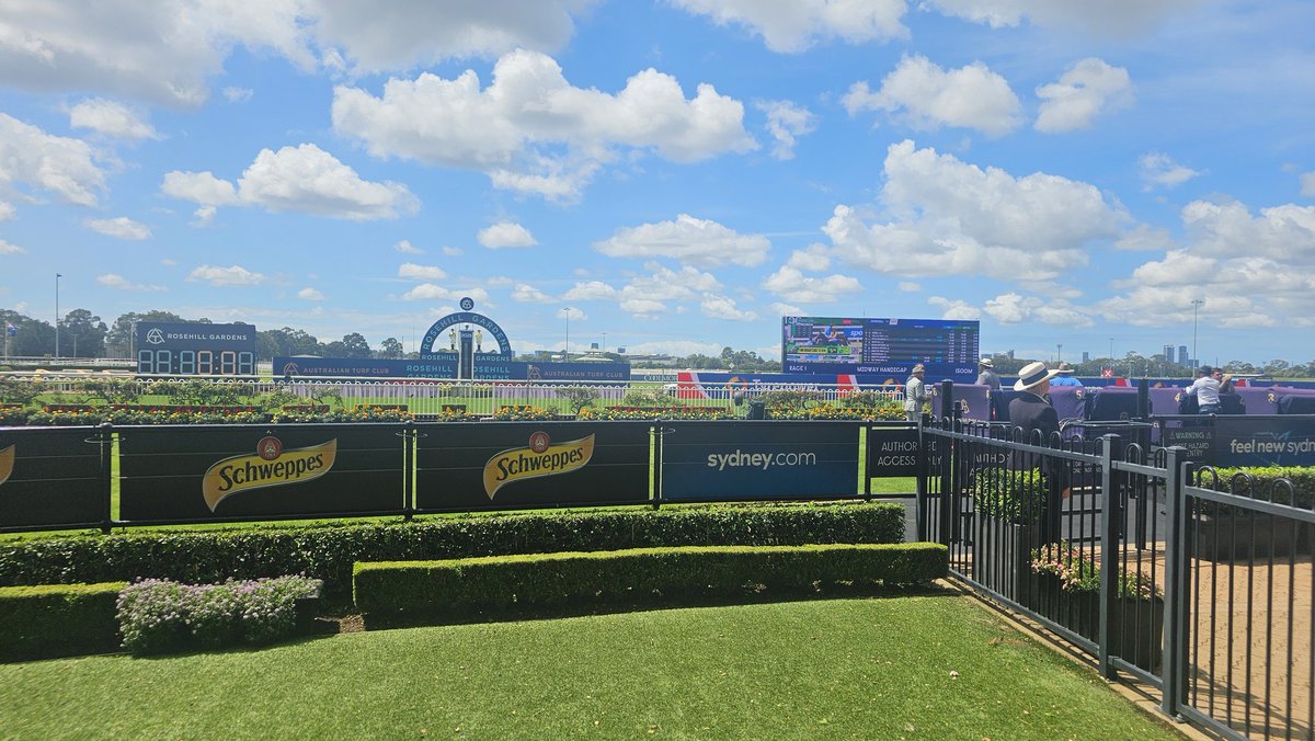 A beautiful day for racing @ #Rosehill