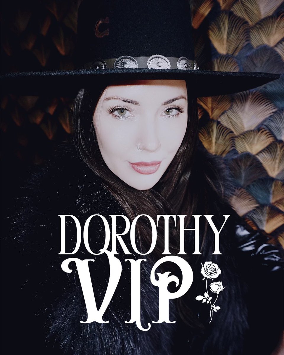 I’m doing VIP meet n’ greets on THE REDEMPTION TOUR - get show tickets AND VIP passes: dorothyonfire.com