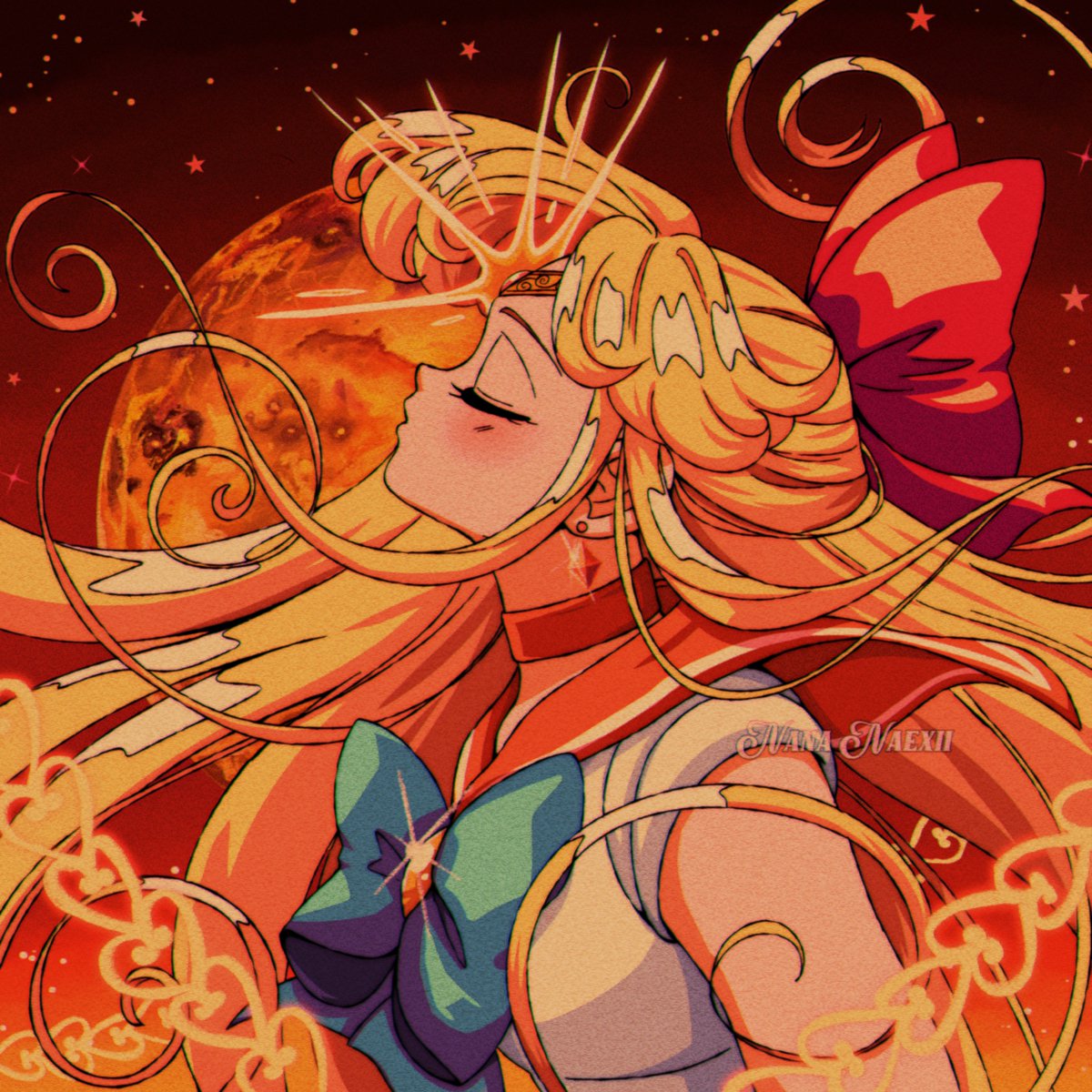 Sailor Venus 🧡💛💫
#venus #sailormoon #fanart #art #illustration