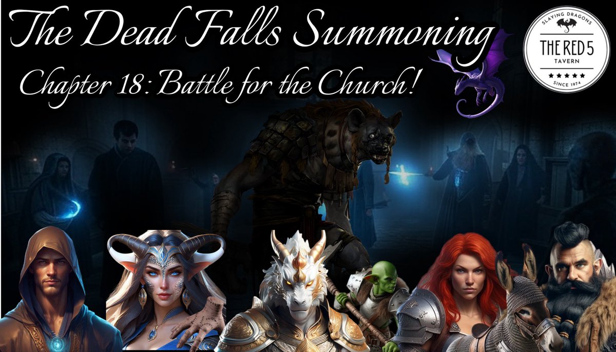 The Protectorate and Captain Rhesh followed the ancient clues to the church in Carowood and directly into a battle with a horde of beasts and dismembered hands - in the middle of a mysterious darkened lair! Join us at 9pm est/6pm pst LIVE on YouTube!

youtube.com/live/La7PnbHaU…