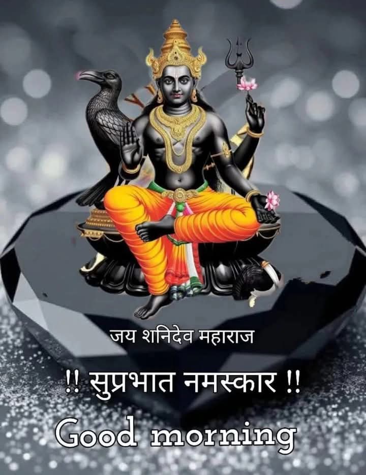 ॐ शनि देवाय नमः 🙏🙏
❤️ शुभ शनिवार ❤️
भगवान शनि देव जी की कृपा आप सभी भक्तो पर हमेशा बनी रहे 🙏🙏