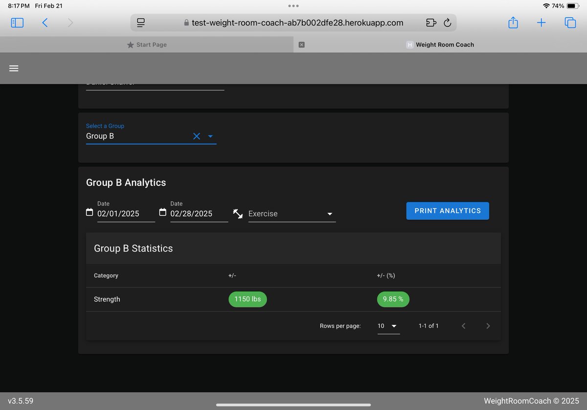 Coach Dan Shaffer (@shafferdb) on Twitter photo Strength testing data is in, the <a href="/WeightRoomCoach/">𝗪𝗘𝗜𝗚𝗛𝗧 𝗥𝗢𝗢𝗠 𝗖𝗢𝗔𝗖𝗛</a> software’s analytics feature shows us just how much our football groups have improved over the six weeks course of the Husker Circuit. Strength testing data is in, the <a href="/WeightRoomCoach/">𝗪𝗘𝗜𝗚𝗛𝗧 𝗥𝗢𝗢𝗠 𝗖𝗢𝗔𝗖𝗛</a> software’s analytics feature shows us just how much our football groups have improved over the six weeks course of the Husker Circuit.