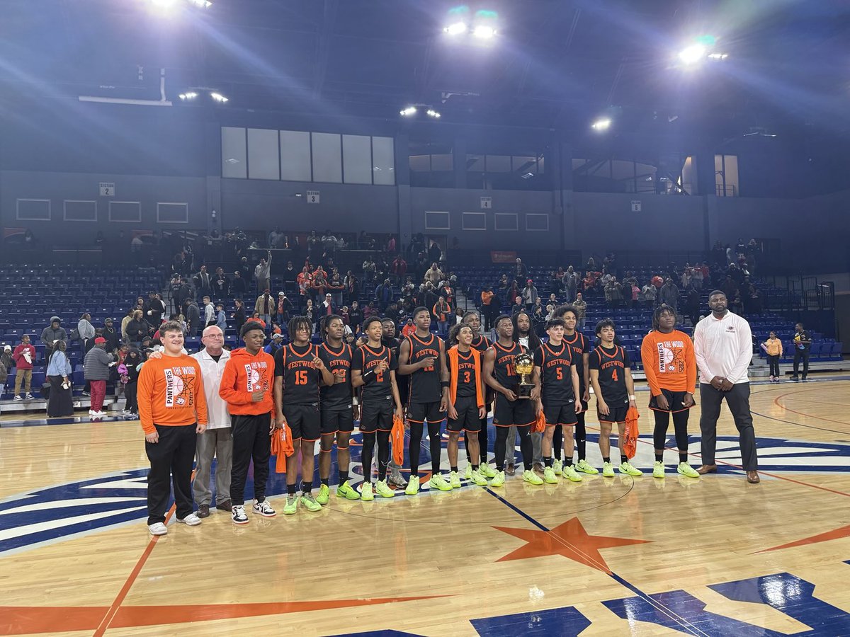 Coach Bishop (@richarddb07) on Twitter photo Another GOLD BALL <a href="/WestwoodDNA/">Westwood Athletics</a> 🏀 63-53 AREA CHAMPS!!! #gROW
Great adjustments by <a href="/CoachK_Bryant/">Kadrian Bryant</a> and the players executed down the stretch. Another GOLD BALL <a href="/WestwoodDNA/">Westwood Athletics</a> 🏀 63-53 AREA CHAMPS!!! #gROW
Great adjustments by <a href="/CoachK_Bryant/">Kadrian Bryant</a> and the players executed down the stretch.