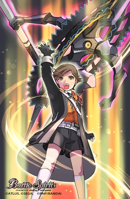 2/22発売のバトルスピリッツ コラボブースター『ペルソナ3リロード』にて「天田乾&ネメシス」を描かせていただきました。よろしくお願いします! #バトルスピリッツ #ペルソナ3