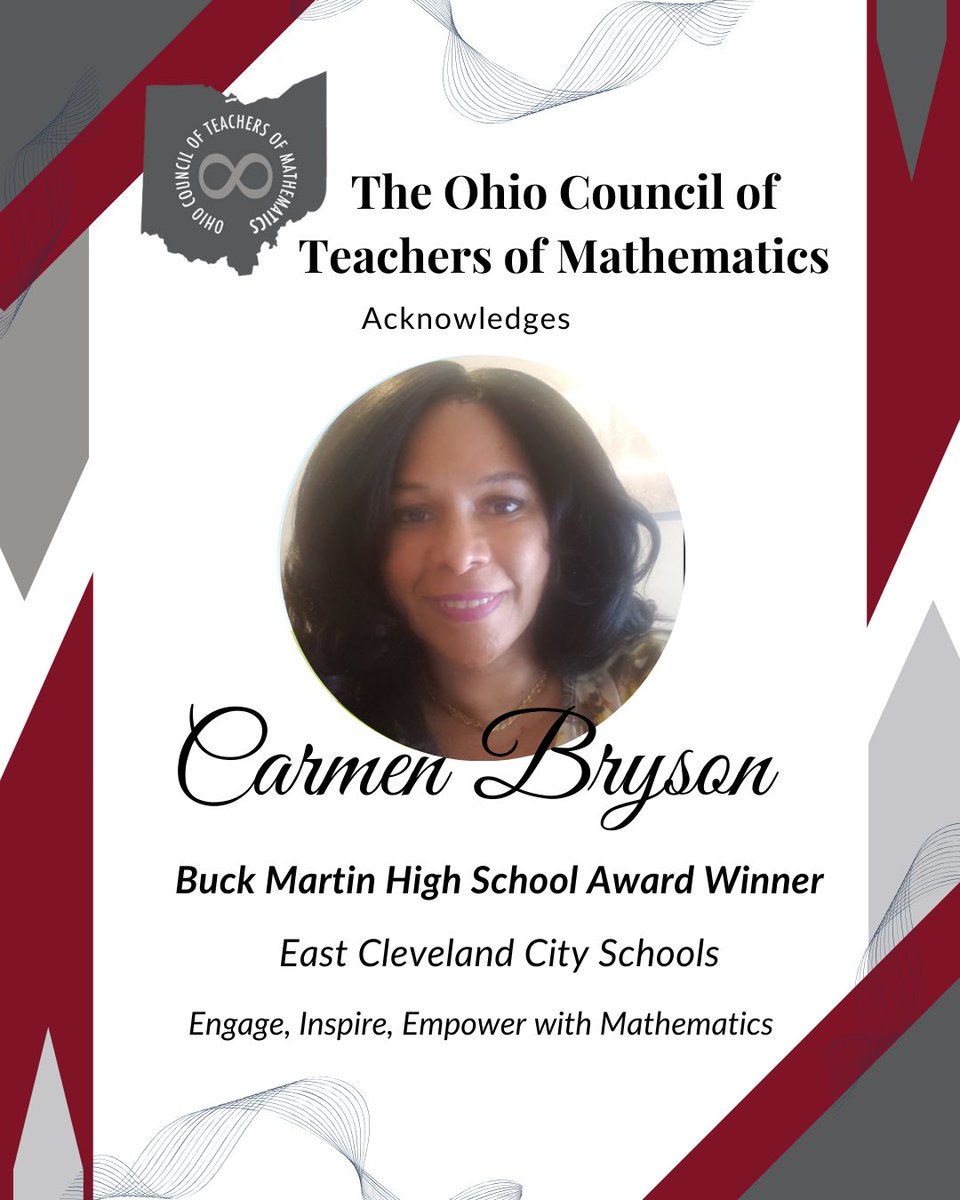 Ohio Council of Teachers of Mathematics tweet media