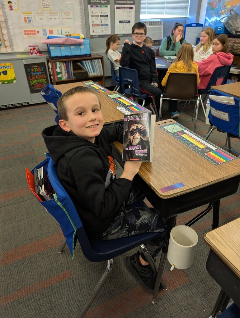 Congratulations on all your hard work Daniel. This young man, in Mrs. Tompkins 3rd grade class, already has 125 ar points. He got a chance to head to the book vending machine and has already started his new book! #WeAreMCUSD