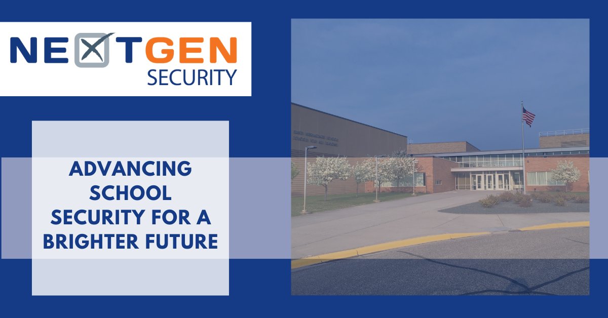 NextGenSecured's tweet image. NextGen Security&apos;s innovative technology reduces anxiety and enhances safety in K-12 environments. Choose a solution that promotes a positive learning experience for both students and staff. #AdvancingSecurity #NextGenSafeSchools hubs.ly/Q037Sp-p0.