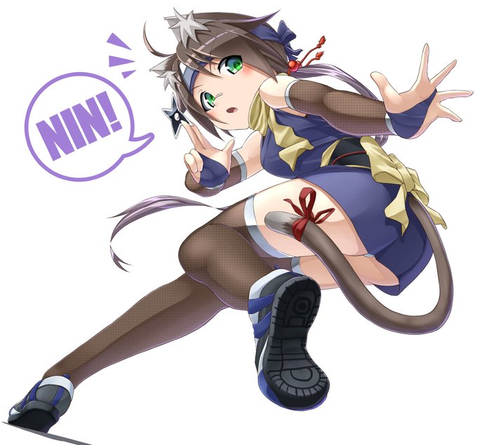 久々に描きたいなになってる猫忍者のナキチャン
#猫の日 