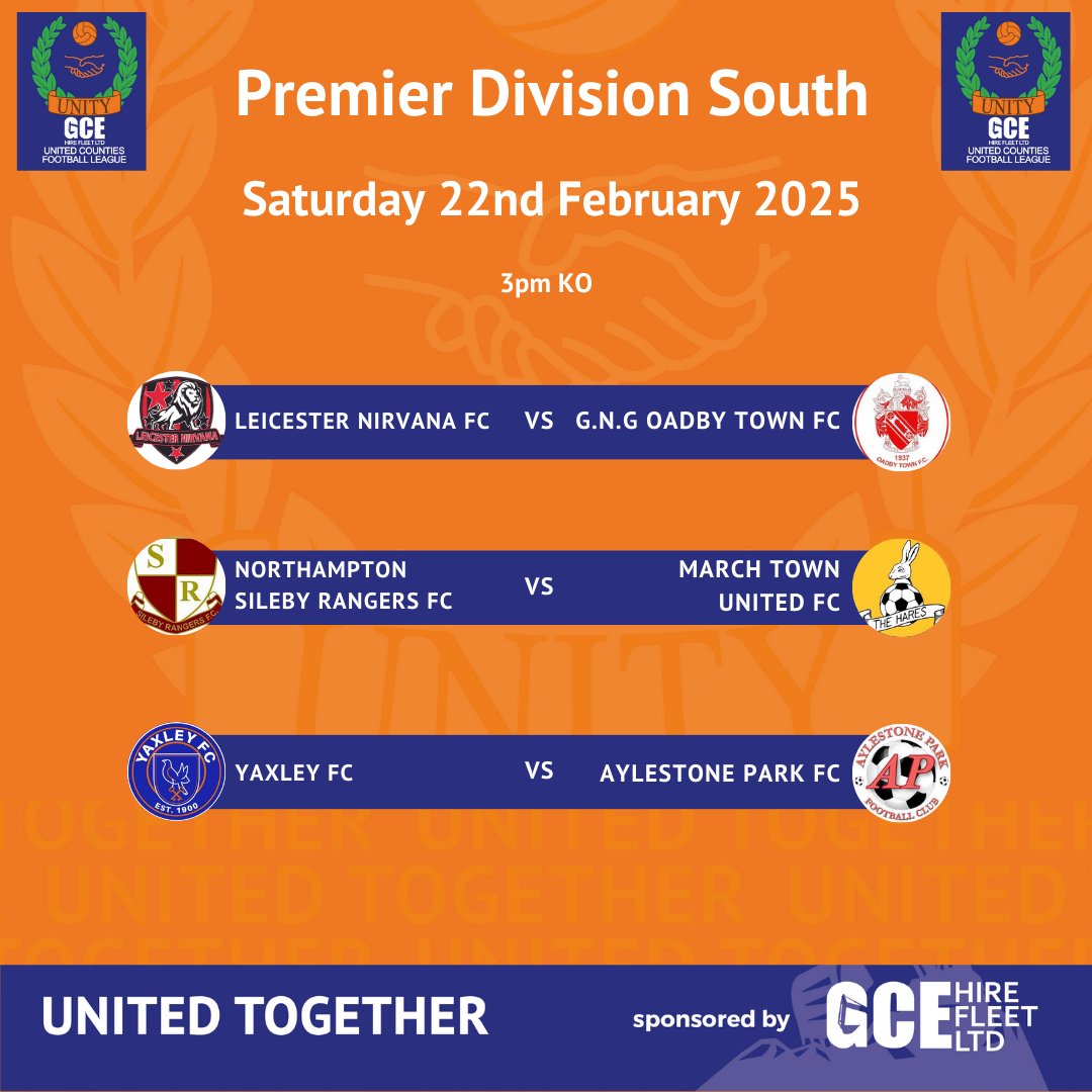 UCL (@utdcos) on Twitter photo ⚽ It's Match Day!!🎉
Here's today's Premier Division South Fixtures ⬇️
For information on specific matches, please visit our website theucl.co.uk for match day info or individual club social media pages for updates, regarding postponements
<a href="/GCEHireFleet/">GCE Hire Fleet Ltd</a> ⚽ It's Match Day!!🎉
Here's today's Premier Division South Fixtures ⬇️
For information on specific matches, please visit our website theucl.co.uk for match day info or individual club social media pages for updates, regarding postponements
<a href="/GCEHireFleet/">GCE Hire Fleet Ltd</a>