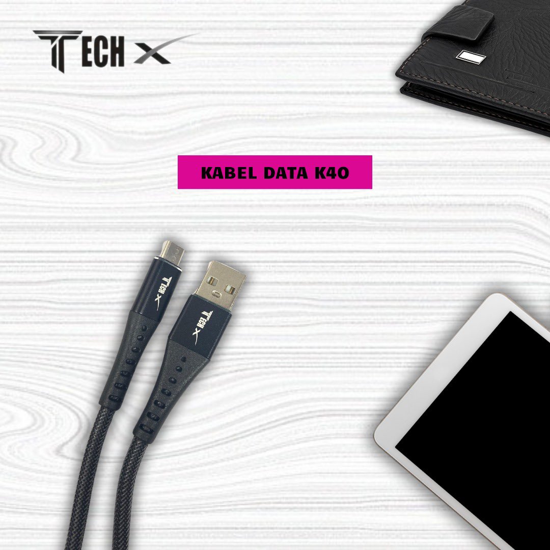 techxacc's tweet photo. 🔌 Kabel Data K40 ⚡ Cas Ngebut, Harga Irit, Dompet Tetap Selamat! 💰🔋

#KabelDataK40 #FastCharging #HargaTerjangkau #DompetAman #CasAntiLama #KabelKuat https://t.co/b4qAIVNuCa