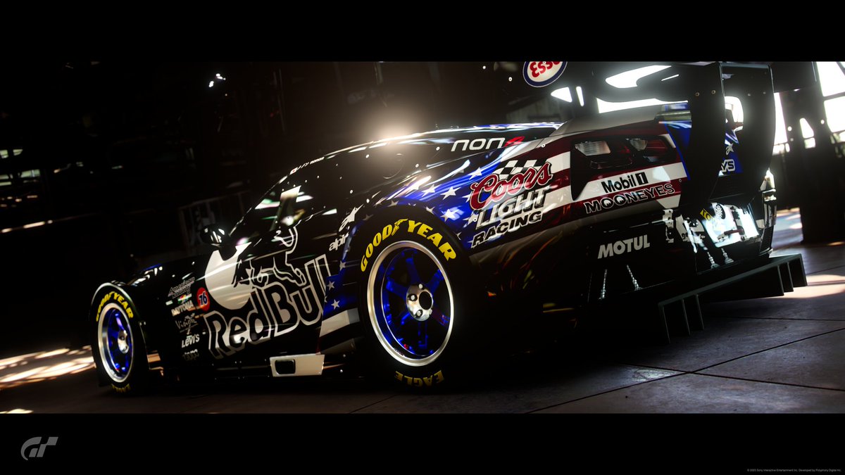 nononXIV's tweet photo. #GT7
CHEVROLET Corvette C7
Gr.3
チームメイトのkさんのリクエストで作りました。
アメリカンっぽく ということで 星条旗思いっきり使った。
#CHEVROLET #CorvetteC7 #GranTurismo7 #RedBull https://t.co/f1Jw40Z4gc