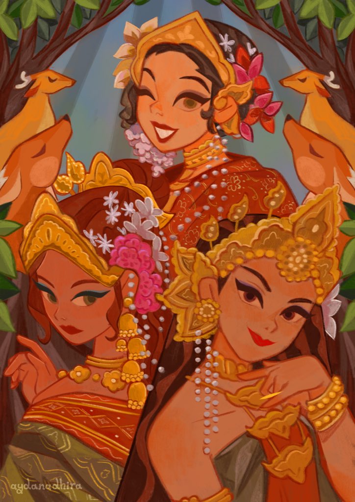 aydanadhira's tweet photo. Newsantara : Sekebun Bunga 🌺

Inspired by the princesses of a kingdom in the distant past. The mighty warrior, Siti Wan Kembang (First), the wise ruler Che Siti Wan Kembang (Second), and the beautiful Puteri Saadong. https://t.co/oH739708u5