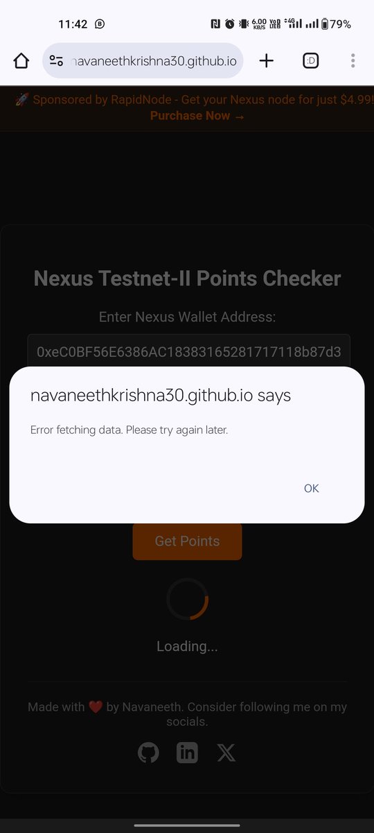 saptainH's tweet photo. @rapidnodexyz @danielmarinq @NexusLabs ?.? https://t.co/50HE6fcs0A