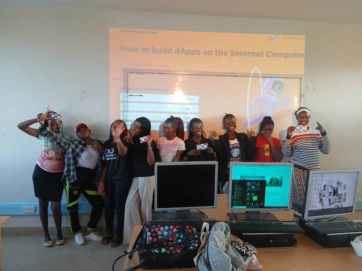 kwust_icp's tweet photo. Yesterday we had an amazing session🚀 about chain key cryptography, the turnup was great we got to learn more about native Blockchain integration too. Thanks 🥳 to @icphub_KE and @_florencemakaa https://t.co/kQRJ7lYbTG