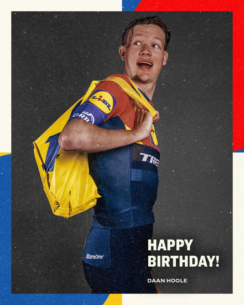 Lidl-Trek (@lidltrek) on Twitter photo Before he starts racing on <a href="/uae_tour/">UAE Tour Official</a> Stage 6, join us in wishing a very happy birthday to Daan Hoole ๐ฅณ๐๐
Van harte gefeliciteerd Daan! ๐๐ Before he starts racing on <a href="/uae_tour/">UAE Tour Official</a> Stage 6, join us in wishing a very happy birthday to Daan Hoole ๐ฅณ๐๐
Van harte gefeliciteerd Daan! ๐๐
