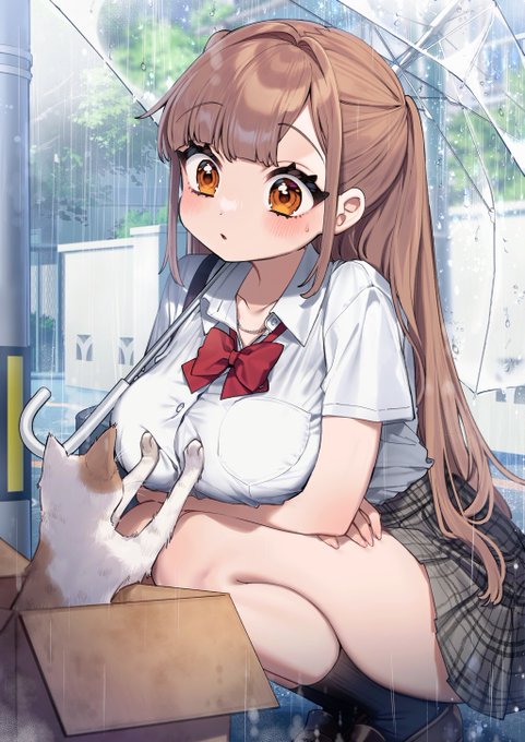 「…………うち来る…?」
#猫の日 