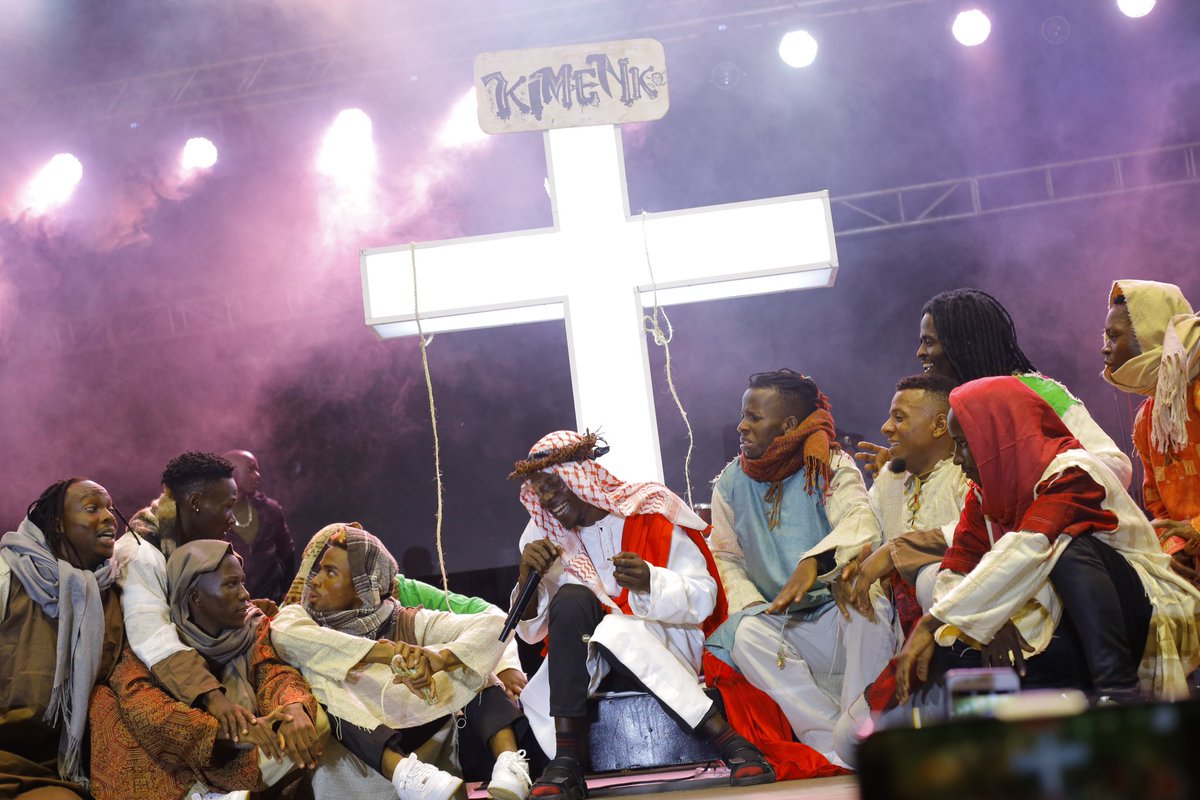 lugamidia's tweet photo. Why is black Jesus Kimenke Smiling https://t.co/2ZofYuYh4x