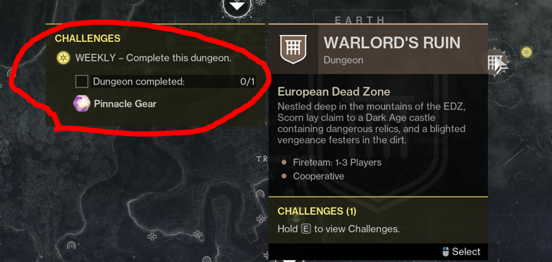 LoitKalamadea's tweet photo. @DestinyTheGame @BungieHelp @A_dmg04 @Destiny2Team 
Warlord's Ruin is NOT dropping Pinnacle after completion. https://t.co/28GgT7YRtH