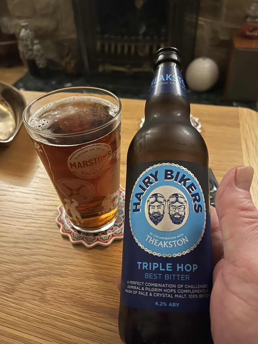 The Landlord ! (@craigri27260015) on Twitter photo Well this is seriously good ! What a treat <a href="/TheHairyBikers7/">The Hairy Bikers</a> #theakstons RIP Dave. #Bestbitter #triplehop Well this is seriously good ! What a treat <a href="/TheHairyBikers7/">The Hairy Bikers</a> #theakstons RIP Dave. #Bestbitter #triplehop