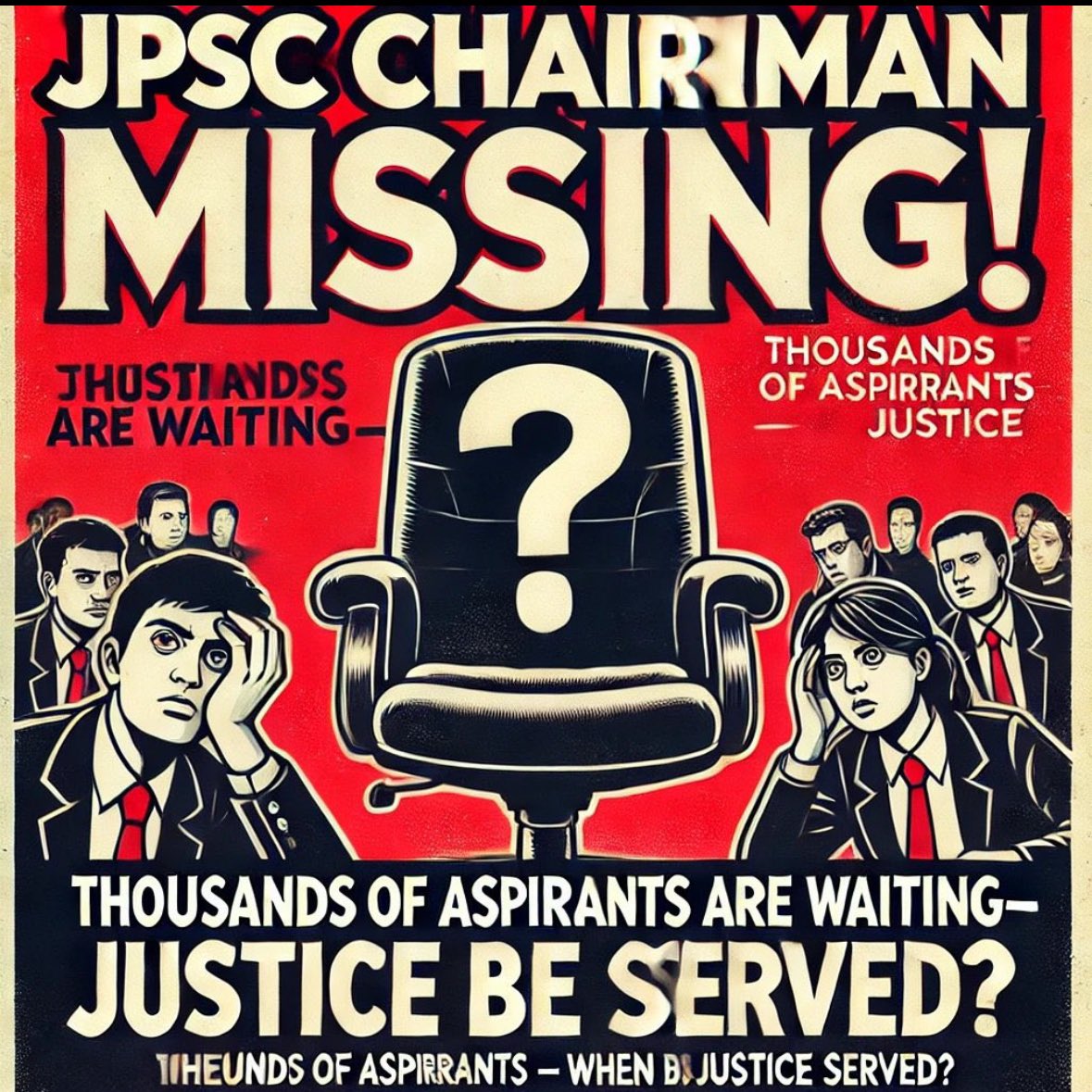 JPSC के अभ्यर्थियों पर कुछ तो रहम खाइए मुख्यमंत्री महोदय <a href="/HemantSorenJMM/">Hemant Soren</a> 

#JPSC_CHAIRMAN_APPOINT_KARO