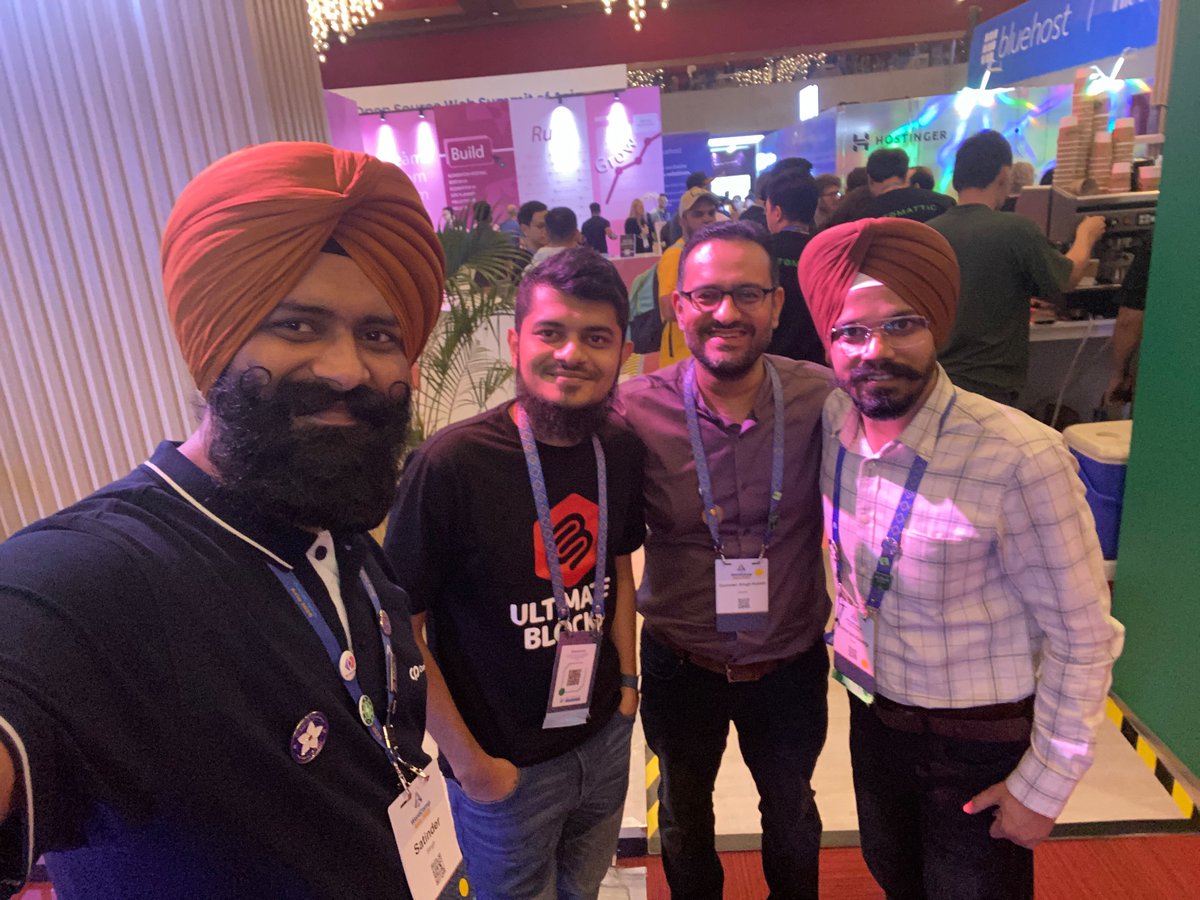 Istiak Rayhan (@istiaak) on Twitter photo Had a great time meeting <a href="/idavinder/">Davinder Singh Kainth</a> & <a href="/isimrandeep/">Simrandeep Singh</a> at #WordCampAsia! 
 #WCAsia #WordPress Had a great time meeting <a href="/idavinder/">Davinder Singh Kainth</a> & <a href="/isimrandeep/">Simrandeep Singh</a> at #WordCampAsia! 
 #WCAsia #WordPress